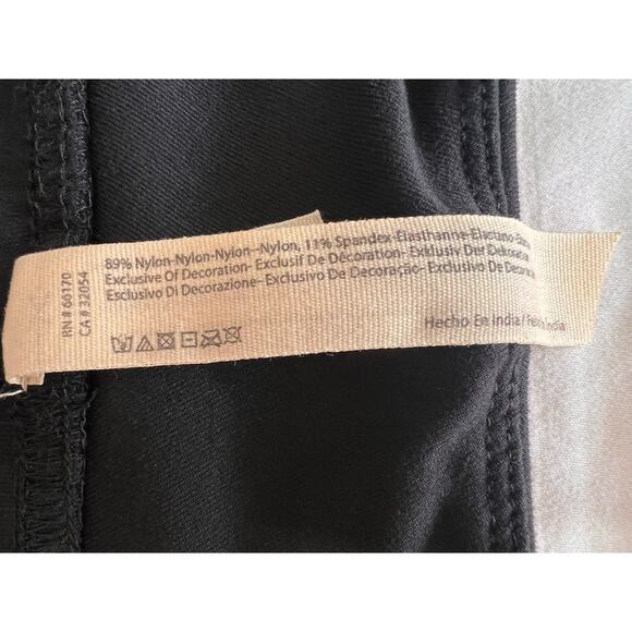 Free People Movement Vision Leggings Women’s Medium Black Bohemian Hippie Yoga - Picture 9 of 9